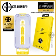 16 / 15 / 14 [ Pro Max / Pro / Plus ] Hoda Tempered Glass Screen Protector  ( Dust Free Helper Inclu