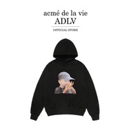 Adlv [acme de la vie] New Baby Face Cap Boy Hoodie Black (50071SCPHDU_S6BKXX)