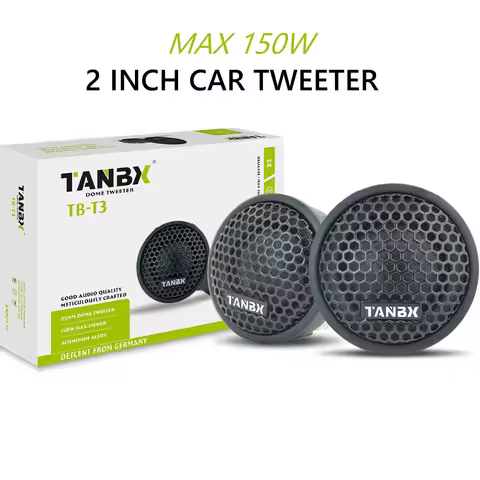 1 Pair 2 Inch Universal Car Tweeter MAX 150W High Fidelity Stereo Mini Speaker Car Modification TB-T
