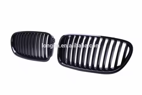 Gloss Black Front Kidney Grille For BMW F10 F18 10-14 Sedan Touring 520d 530d 528i 535i