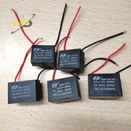 CBB61 Fan Capacitor Spaghetti strap 450VAC Assorted 4uF 5uF 6uF 7uF 8uF (New)