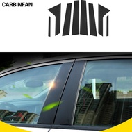 ；。 ABC Anti-Scratch Stickers Center Pillar Carbon Fiber Stickers Car Window Sticker For Ford Mondeo Fusion 2013-2019 C1642
