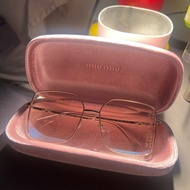 miumiu方框墨鏡