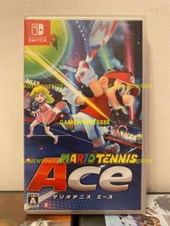 （中古二手）Switch NS遊戲 瑪莉奧網球 馬里奧網球 孖寶網球 Mario Tennis Aces 日版中英文版