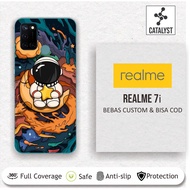(Buy 1 Get 2) Garskin Skin REALME 7i Can Be Customized - Sticker Case