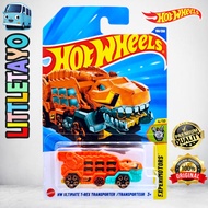 HW Hot Wheels Ultimate T-Rex Transporter Orange Diecast Car Dino Truck Dinosaur
