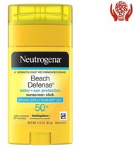 Neutrogena - 防曬露SPF 50+ 42g 防水80分鐘保護 海灘下水必選 (新舊包裝隨機發貨)