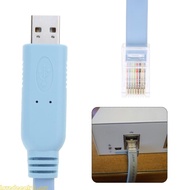 Love Flexible USB Console Cable for H3C Router Rollover Console Wire USB to RJ45 Console Cable Wear Resistant Cord Wire