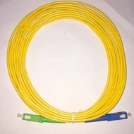 15m Patchcord SC Apc - SC Upc Fiber Optic Patch Cord SC-SC Patch Core Simplex