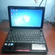 Laptop Netbook Acer Aspire One 532h Normal Murah Mulus