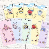 BT21 Photo Holder minini Summer Sky Party Monopoly Line Friends Photocard Holder Keyring Photoholder