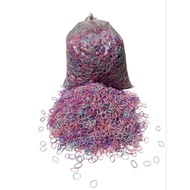 Mixed Color Hair Bands In A Bag 1 1 Kilogram