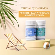 [TRAVEL KIT] QN Wellness - Cool Man & Prost-Aid - 100% Plant Based Travel Set- 25 Tablets