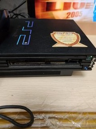 外殼有破（光碟機蓋），PS2 SCPH-39007主機,只有測試正版遊戲