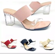 Ac Shoes High Heels Jelly Glass Heels