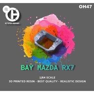 OH47 Engine Bay Diecast 64 Mazda RX7 For DIECAST 1/64