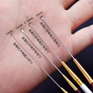 Ear Picking Tool Ear Picking Spoon Sandalwood Handle Small Ear Spoon Large Medium Ear Picking Metal 