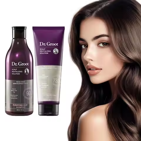 Dr.Groot Korean Shampoo Conditione 5 Seconds Repair Damaged Frizzy Hair Soft Smooth Shiny Nutrition 