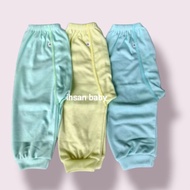 3 pcs plain baby Pampers pants size SML XL newborn pants baby legging baby pants