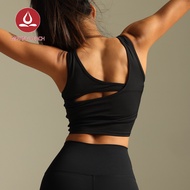 Zumba เสื้อกล้ามสปอร์ตสำหรับผู้หญิง Zumba สายสะพายกว้างสวยงาม-Back กันกระแทกด้านบนยิมถอดออกได้บราถ้ว