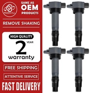 4PCS OEM# MW250963 Ignition Coil for Mitsubishi Space Star 4A91 4A9 4A92 4A90S 4A91S 4A92S 4A91T Bri