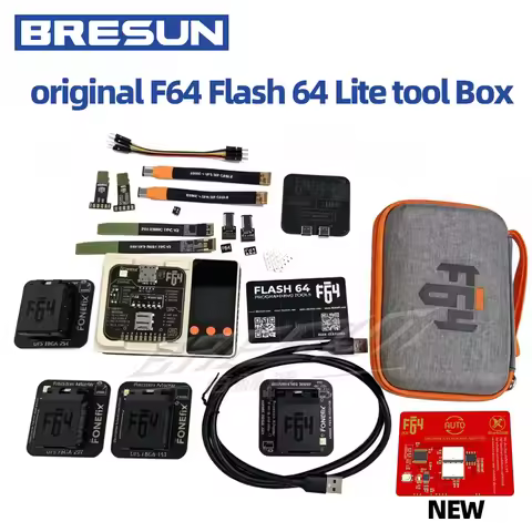 2026 LAST NEW original F64 Flash 64 Lite tool Box f64 emmc isp UFS HSG1 FPC V2 isocket EMMC FPC V2 c