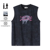 izzue | เสื้อกล้ามบาสเกตบอลลายกราฟฟิตี้