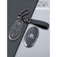 HYUNDAI Key Case Genuine Leather Original Car Same Color IONIQ 6 EV400 EV600 PERFORMANCE