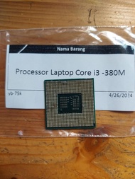 Processor Laptop Core i3-380M