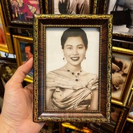 Photo Frame With Picture Her Majesty Queen Sirikit Size 5x7 Inches There Is A Stand And Hanger. Enha