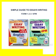 SIMPLE GUIDE TO ESSAYS WRITING ENGLISH CEFR FORM 1.2.3 / SPM PAPER 2 (2023) - ILMU BAKTI