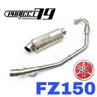 Yamaha FZ150 Project79 Exhaust Full System Manifold Power Muffler FZ150i Ekzos Pipe FZ 150 QPM10 Acc