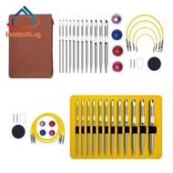 Tunisian Crochet Hook Set with Cable Aluminium Interchangeable Crochet Hook Set Crochet Hook 26 Pcs 