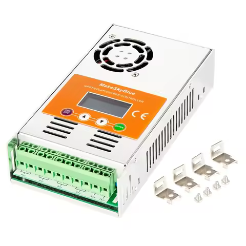 A14M 60A48V-V125 MakeSkyBlue 60A 48V MPPT Solar Panel Charge Controller for Li-NMC LifePO4 Lead-Acid
