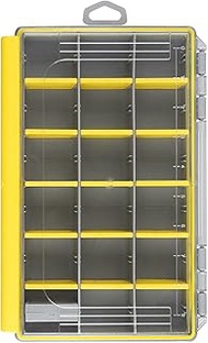 Fishing Tackle Box, Waterproof 3600 3700 Plastic Tackle Box Organizer with Removable Dividers, Fishi