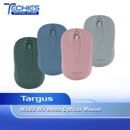 AMW600 - TARGUS WIRELESS OPTICAL MOUSE W600 (BLUE HEAVEN/GRANITE GREEN/ZEPHY PINK/QUARRY GRAY)