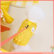 Pet Dog Clothes Pet Four-legged Fleece Coat Pet Dog Clothing Autumn Winter 23 Beetle Two-legged Flee