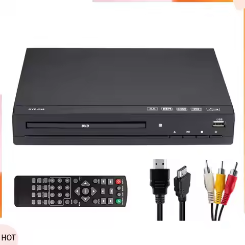 News M238 HD 1080P DVD Player With Remote Control USB MP3 MP4 Support Disc Player For Home For TV Pr