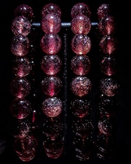 【星光透體草莓晶】畢業級士多啤梨晶 鴿血紅草莓晶 水晶手串手鍊