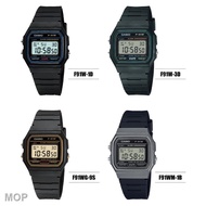 transparent watch ♚♈*100% Authentic* Casio F91W (F-91W/F91-WG/F-91WM/F-91WS) Series Digital Resin Ba