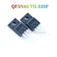 10pcs QF5N60 TO-220F 5A/600V N-channel MOSFET transistor New