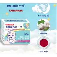 Tanaphar Sterilized Tongue Drop Gauze Is Absolutely Safe For Baby Oral Hygiene Box Of 50