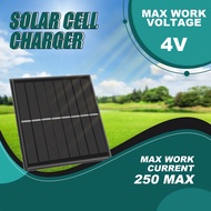 GO Auto-1W 4V Rechargeable AA Battery Solar Cell Charger With Base For 2xAA Batteries Charging Direc