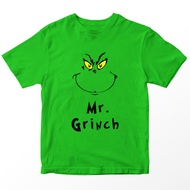 Baju Budak The Grinch Mr Grinch T-Shirt Kanak-Kanak Children Kids