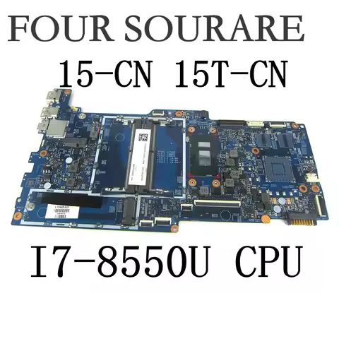 For HP ENVY X360 CONVERTIBLE 15-CN 15T-CN Laptop Motherboard I7-8550U CPU 448.0ED08.001A 17887-1A DD