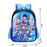 Balo bé trai ba lô đội chó cứu hộ cho bé trai ba lô Paw Patrol ba lô siêu nhẹ cho học sinh tiểu học