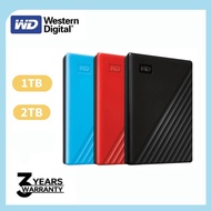 [Ready Stock] WD My-Passport HDD External 1TB/2TB Hard Drives