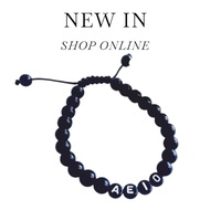 8mm Gelang Tangan Tali Hitam|Gelang Huruf Paracord|Personalized Letter Custome DIY|Gelang Nama Tali|