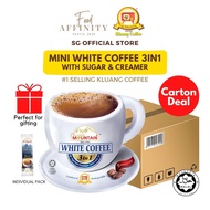 [Carton Deal] Kluang Mini White Coffee 3in1 15g x 240sachets - by Food Affinity