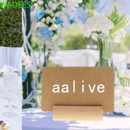 WADEES Place Card Holder Business Card Place Card Party Anniversary Decoration 20Pcs Photos Clips Cr